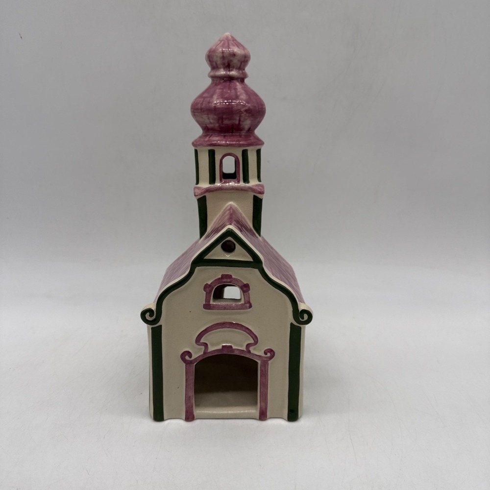 Ursula Leyk Lichthaus Candle Tea Light Holder W. Germany 1987 Baroque Church
